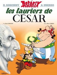Asterix 18. Asterix Les lauries - okładka książki