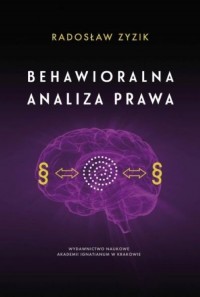 Behawioralna analiza prawa - okładka książki