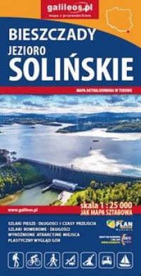 Bieszczady - Jezioro Solińskie - okładka książki