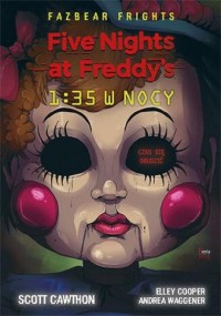 Five Nights At Freddys. 1:35 w - okładka książki