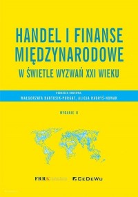Handel i finanse międzynarodowe - okładka książki