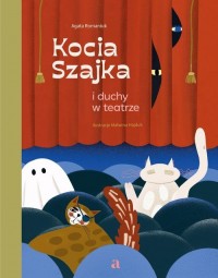 Kocia Szajka i duchy w teatrze - okładka książki