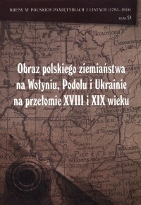 Obraz polskiego ziemiaństwa na - okładka książki