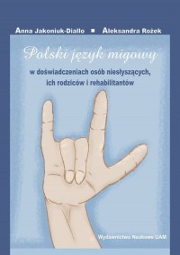 Polski język migowy w doświadczeniach - okładka książki