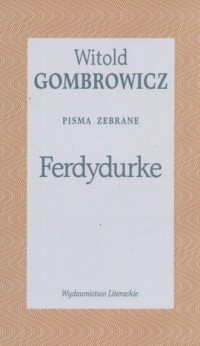 Ferdydurke - okładka książki