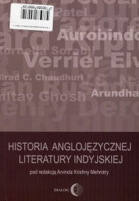 Historia anglojęzycznej literatury - okładka książki