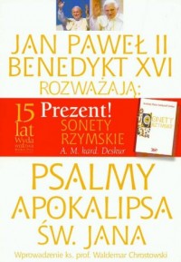 Jan Paweł II i Benedykt XVI rozważają. - okładka książki