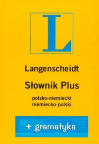 Słownik plus. Gramatyka. Polsko-niemiecki, - okładka książki