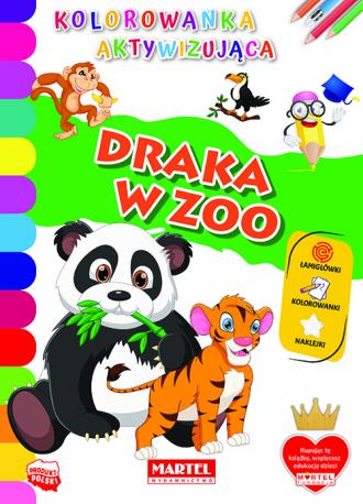 Draka w ZOO. Kolorowanka aktywizująca - okładka książki