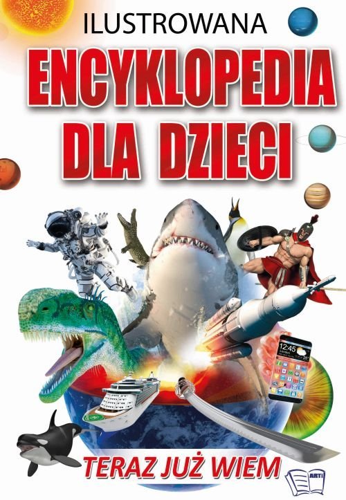 Ilustrowana Encyklopedia dla Dzieci. - okładka książki