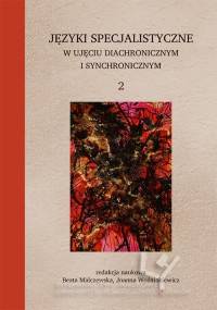 Języki specjalistyczne w ujęciu - okładka książki