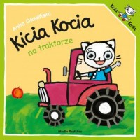 Kicia Kocia na traktorze - okładka książki