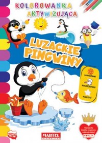 Luzackie pingwiny. Kolorowanka - okładka książki