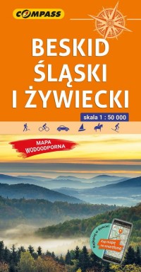 Mapa tur. - B.Śląski i Żywiecki - okładka książki