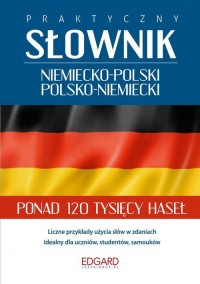 Praktyczny słownik niemiecko-polski, - okładka książki