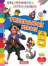 Przebojowi piraci. Kolorowanka - okładka książki