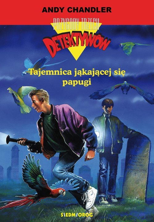 Tajemnica jąkającej się papugi. - okładka książki