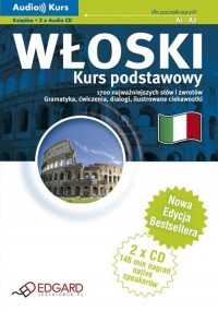 Włoski. Kurs podstawowy (+ CD) - okładka podręcznika