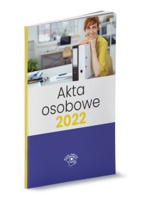 Akta osobowe 2022 - okładka książki
