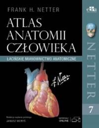 Atlas anatomii człowieka. Łacińskie - okładka książki