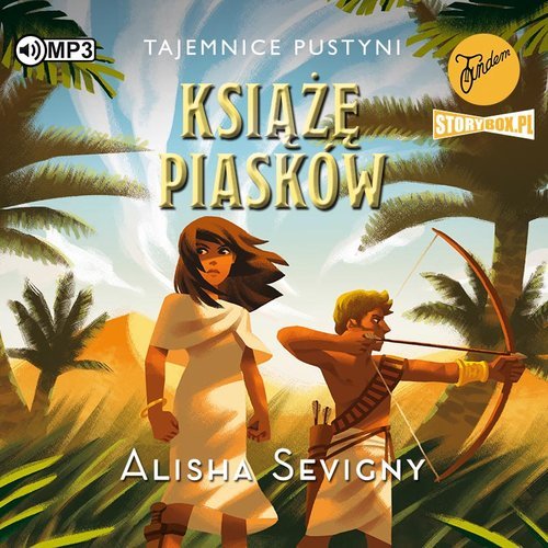 Książę piasków. Tajemnice pustyni. - pudełko audiobooku