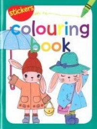 Colouring book z naklejkami. Jesień - okładka książki