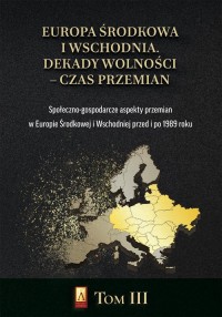 Europa Środkowa i Wschodnia. Dekady - okładka książki