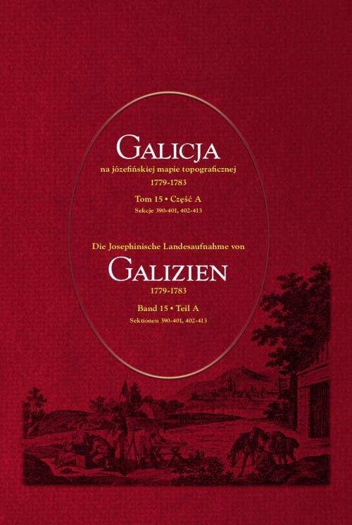 Galicja na józefińskiej mapie topograficznej - okładka książki