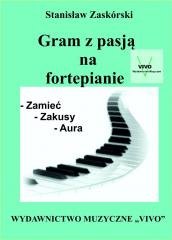 Gram z pasją na fortepianie - okładka książki
