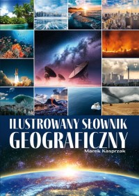 Ilustrowany słownik geograficzny - okładka książki