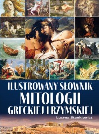 Ilustrowany słownik mitologii greckiej - okładka książki