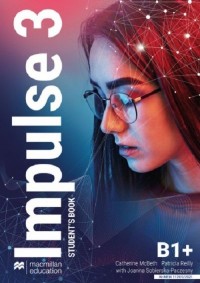 Impulse 3 B1+ SB + online MACMILLAN - okładka podręcznika