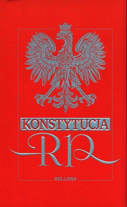 Konstytucja Rzeczypospolitej Polskiej - okładka książki