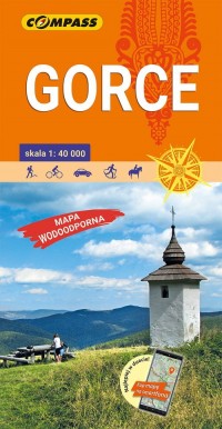Mapa turystyczna - Gorce - okładka książki