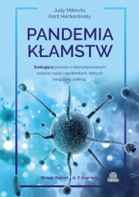 Pandemia kłamstw - okładka książki