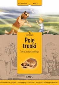 Psie troski. Lekturnik - okładka książki