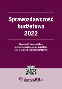 Sprawozdawczość budżetowa 2022 - okładka książki