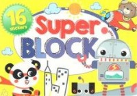 Super block boy + 16 naklejek - okładka książki