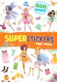 Super Stickers. Magic fashion - okładka książki