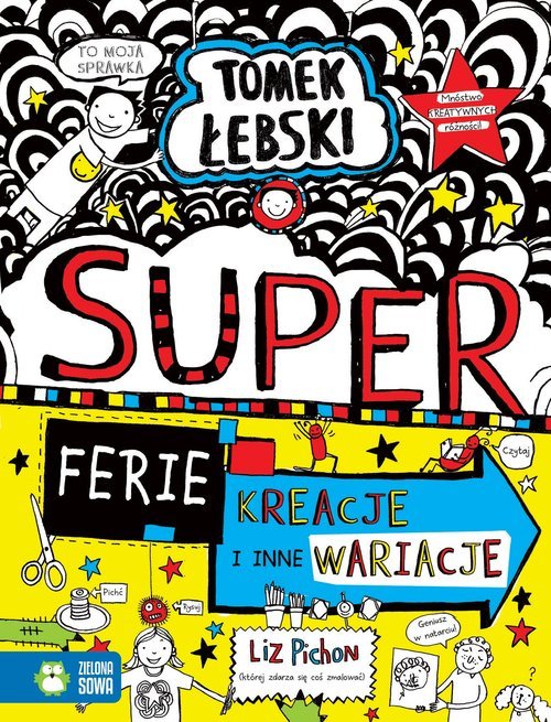 Tomek Łebski. Tom 16. Superferie, - okładka książki
