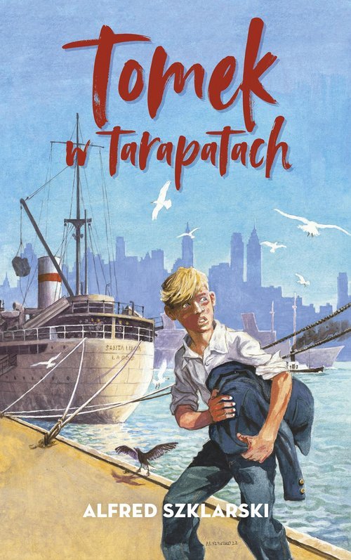 Tomek w tarapatach - okładka książki