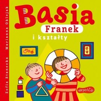Basia, Franek i kształty - okładka książki