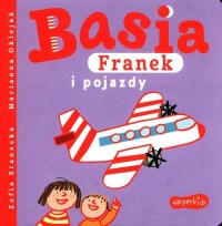 Basia, Franek i pojazdy - okładka książki