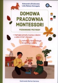 Domowa pracownia Montessori. Poznawanie - okładka książki