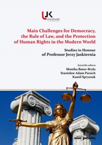 Main Challenges for Democracy, - okładka książki