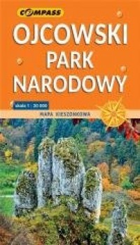 Mapa kieszonkowa - Ojcowski Park - okładka książki