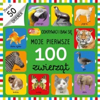 Moje pierwsze 100 zwierząt - okładka książki