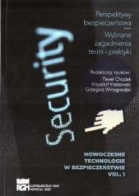 Nowoczesne technologie w bezpieczeństwie. - okładka książki