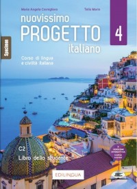 Nuovissimo Progetto italiano 4 - okładka podręcznika