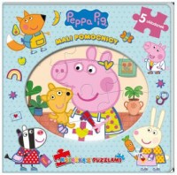 Peppa Pig. Książka z puzzlami. - okładka książki